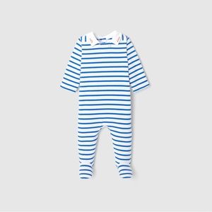 Jacadi Baby boy pajamas in striped jersey